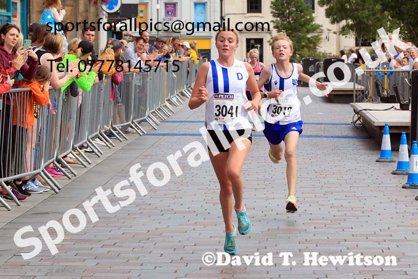 Junior 3k Road Race, 2022 Darlington 10k Road Race, Sunday, Aug. 7th. Photo: David T. Hewitson/Sports for All Pics